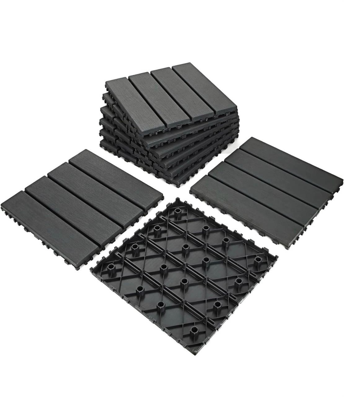 $50 (11.4x11.4"") 9-Pcs Plastic Decking