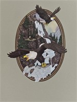 Bradford Exchange Thundering Falls Wall Plaque