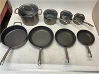 *Circulon Cookware Set Induction Poys/Pans