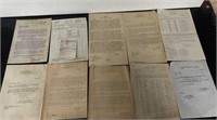 Vintage Military Documents