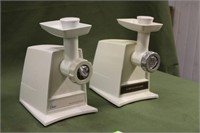 (2)Sears Food Grinders