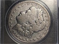1890 CC MORGAN SILVER DOLLAR