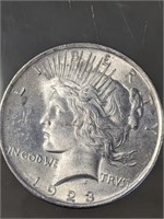 1923 SILVER PEACE DOLLAR