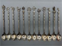 800 silver iced tea spoons