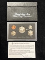1992 United States Mint Silver Proof Set in Box