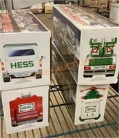 2001,2002,2004,2005 Hess trucks still in boxes