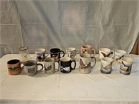 14 Bicentennial and Eagle Collector's Mugs