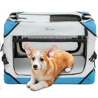Collapsible Dog Crate, 4-Door Portable