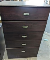 PAINTED 5 DRAWER CHEST