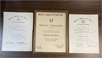 Vintage certificates