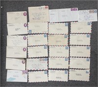 Collection Vintage Stamps/Envelopes