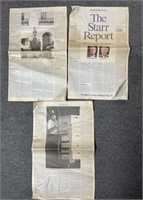 Vintage Newspaper Memorabilia