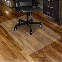 NEW-$52 Clear Chair mat for Hard Floors 44 x 58 in