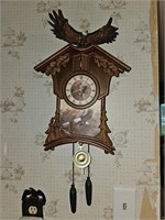 Bradford Exchange Eagle Cuckoo Clock