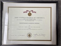 Framed Military Memorabilia