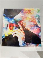 NEW $35 (24x24") Colorful Woman Wall Art