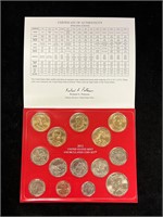 2012 Denver US Mint Uncirculated Coin Set