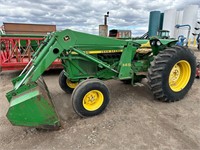 John Deere 2440 Tractor w/ 145 Loader & Bucket