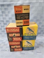 5 Vintage Kerogas American Stove Wicks, NOS