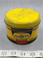 Pennzoil lubrication tin