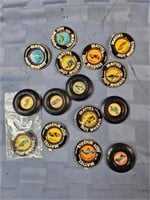 Mattel Hotwheels collector button clips