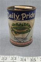 Daily Pride Peas can.  Old