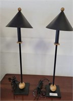 PR LAMPS W/ METAL SHADES