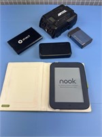 AMAZON NOOK BOOK READER, POWER INVERTER & MORE