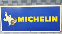 Michelin single sided tin sign, 7 x 14