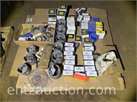 LARGE LOT OF ROD AND MAIN BEARINGS, MISC ENGINE