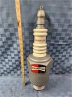 Champion Spark Plug plastic store display, 23"