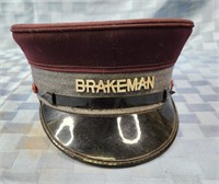 Vintage Railroad Brakeman hat, Nebraska Special
