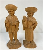 1952- Handcrafted wood Figurines