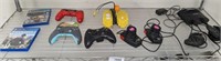 ASSORTED ELECTRONIC GAME CONTROLLERS