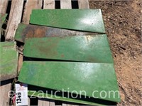 LOT OF 5 SIDE SHIELDS, FIT JD 4230/40, 4430/40