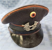 Vintage German Air Force Officers visor hat