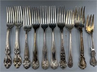 Sterling silver forks