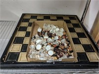 CHESS BOARD AND PIECES