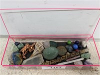 CRYSTALS AND POLISHED STONES