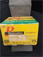 Remington 20ga 25 rnds target loads