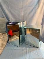 Mirror Accent Tables Set of 2