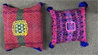 Handmade decor pillows