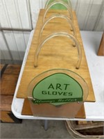Vintage Art Glove store display stand