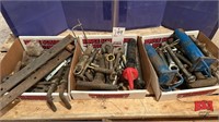 3 Boxes of Misc Pins, Hinges, Brackets etc.