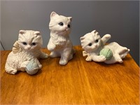 Vintage Homco Ceramic Cats