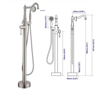 Freestand Faucet Bathtub Filler with Hand Shower