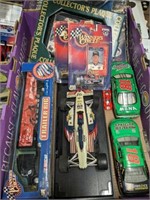 TRAY OF RACING COLLECTIBLES
