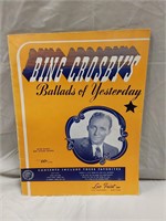Bing Crosby - Ballards of Yesterday Music Book