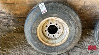 Used Good Year 12.5L - 15F1 Tire on 6 Hole Rim