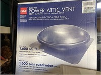 Power attic vent